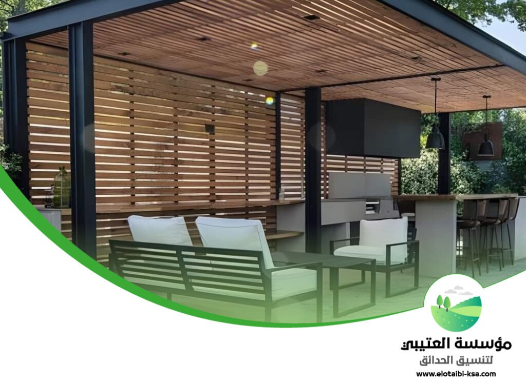 تصميم حدائق استراحات بالرياض