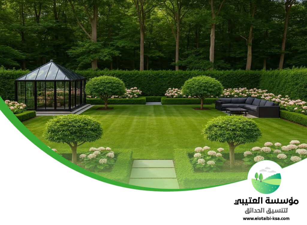 تصاميم حدائق منزلية كبيرة
