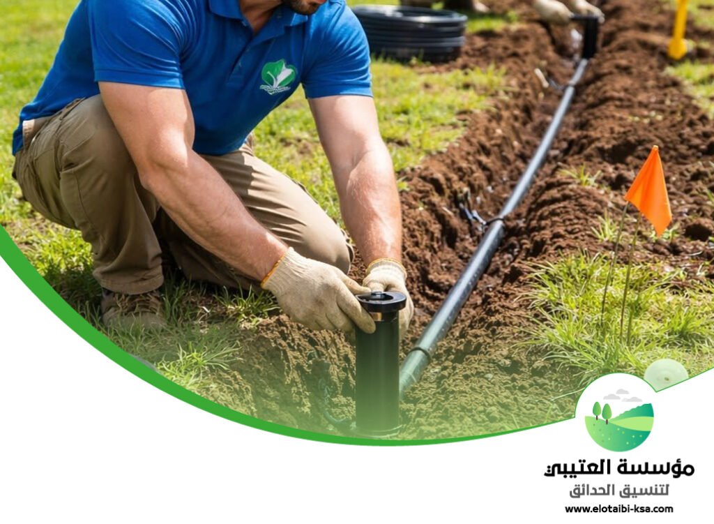 تركيب شبكات ري أوتوماتيكية بالرياض
