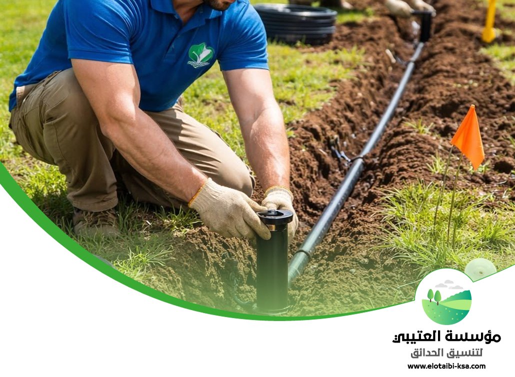 تركيب شبكات ري أوتوماتيكية بالرياض 561730946 | مؤسسة العتيبي
